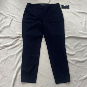 RW&CO. Coupe Signature Slim Leg Pant - Size 8, Pinstripe Navy